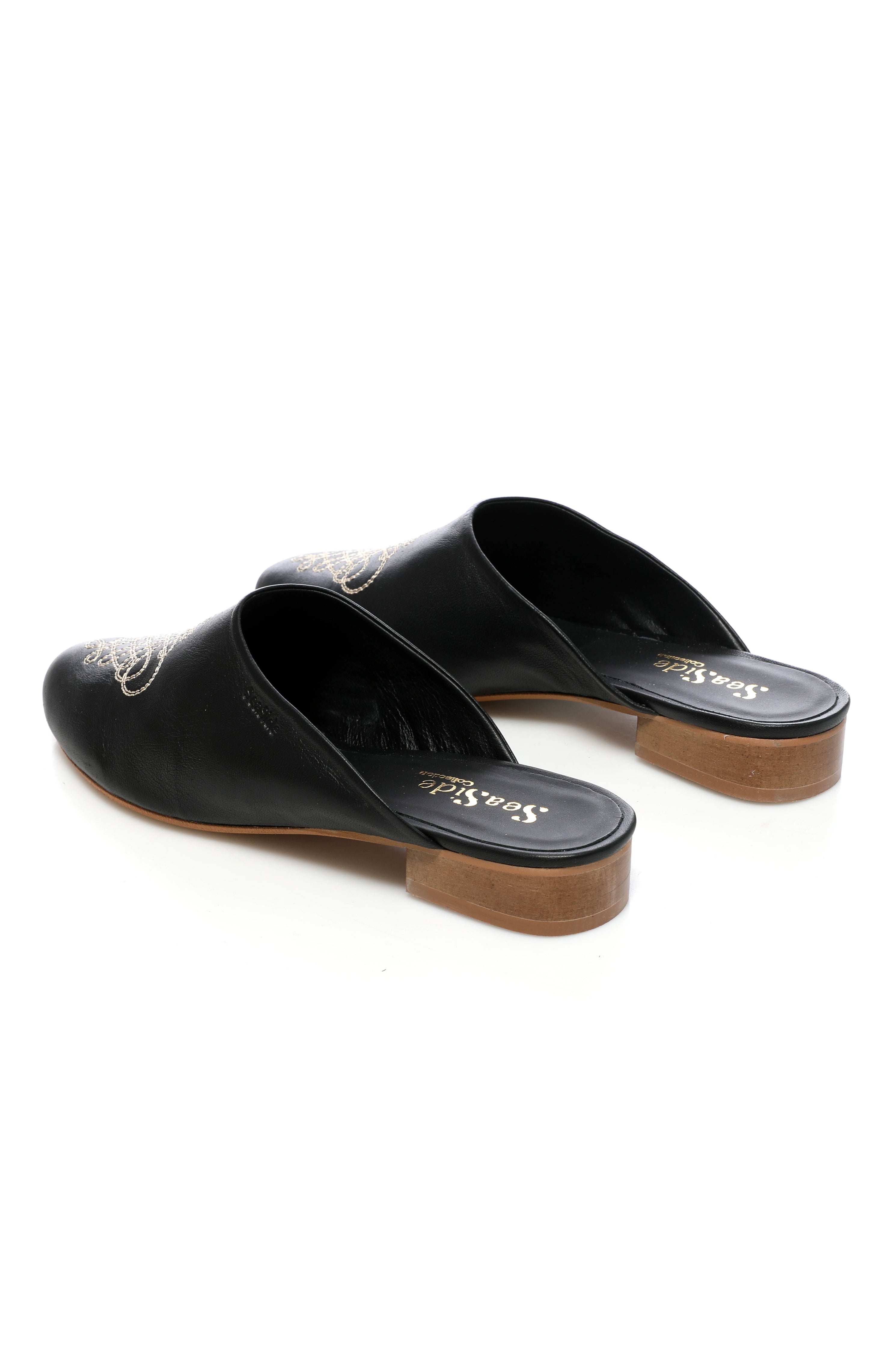 Mule Broderie Arabesque {𝐂𝐔𝐈𝐑} 67